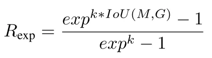 Exponential reward function of SeedNet